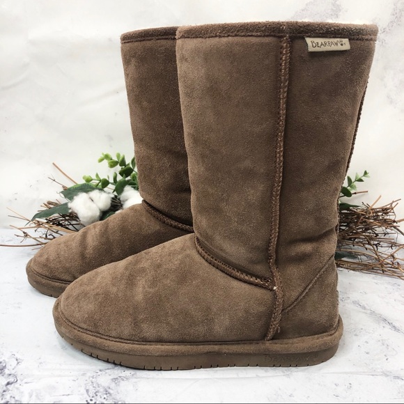 BearPaw Shoes - BearPaw tall Emma suede winter sheep boots sz 7